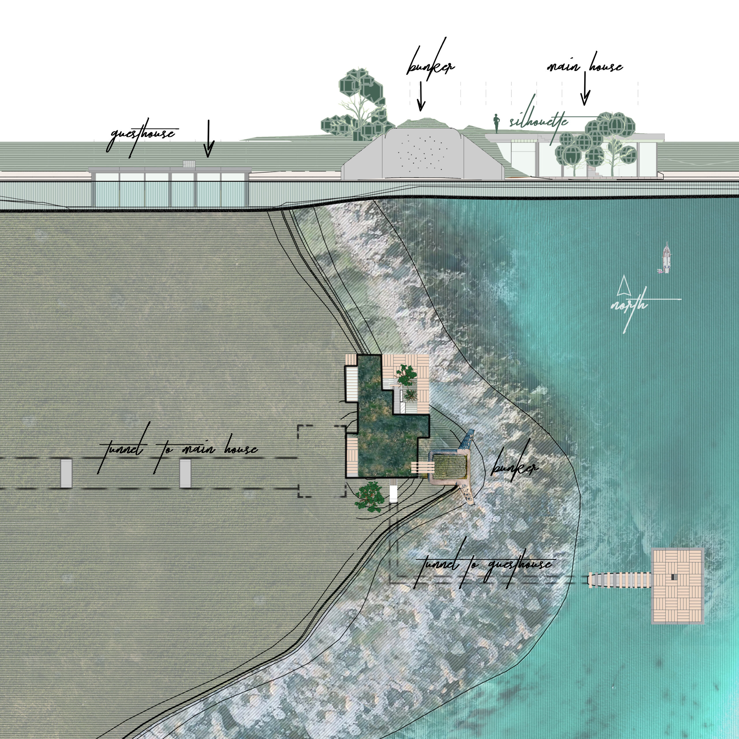 House with Bunker – Living Beside a Wartime Bunker at Cape Shabla